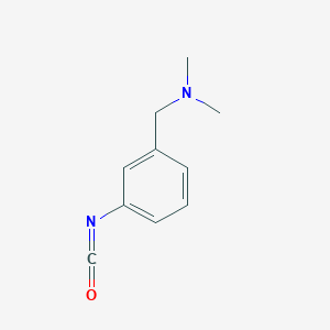 B2388092 1-(3-Isocyanatophenyl)-N,N-dimethylmethanamine CAS No. 1001185-00-7