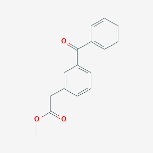 molecular formula C16H14O3 B023883 Desmethyl Ketoprofen Methyl Ester CAS No. 24021-44-1
