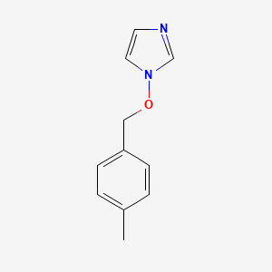 molecular formula C11H12N2O B2388378 1-[(4-Methylphenyl)methoxy]imidazole CAS No. 320424-24-6