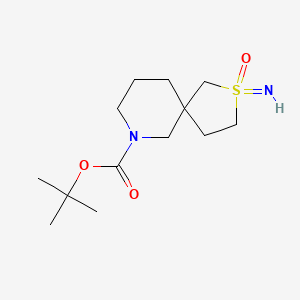 molecular formula C13H24N2O3S B2388526 tert-butyl 2-imino-2-oxo-2lambda6-thia-7-azaspiro[4.5]decane-7-carboxylate CAS No. 2490375-64-7
