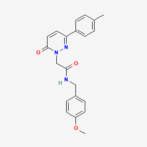 N-(4-methoxybenzyl)-2-[3-(4-methylphenyl)-6-oxopyridazin-1(6H)-yl]acetamide