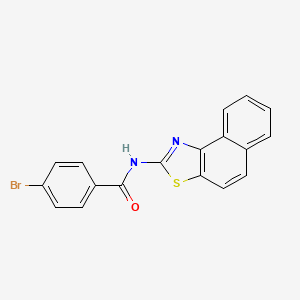 N-benzo[e][1,3]benzothiazol-2-yl-4-bromobenzamide