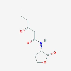 molecular formula C10H15NO4 B2388564 N-(3-Oxohexanoyl)-L-homoserine lactone CAS No. 139290-36-1; 143537-62-6; 76924-95-3
