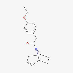 1-((1R,5S)-8-azabicyclo[3.2.1]oct-2-en-8-yl)-2-(4-ethoxyphenyl)ethanone