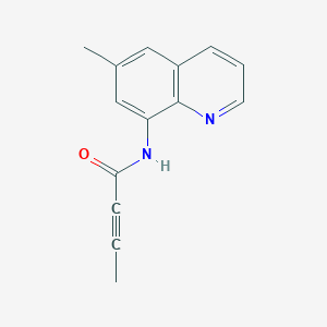 N-(6-Methylquinolin-8-yl)but-2-ynamide