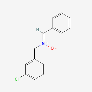 (3-chlorobenzyl)[(Z)-phenylmethylidene]ammoniumolate