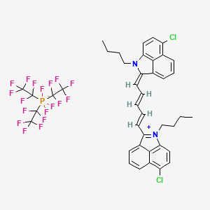 molecular formula C41H33Cl2F18N2P B2388619 CID 137965351 CAS No. 2413647-72-8