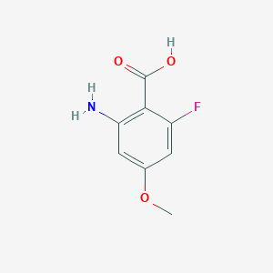 2-Amino-6-fluoro-4-methoxybenzoic acid