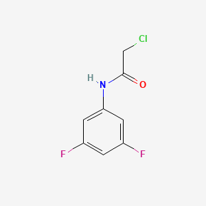 2-chloro-N-(3,5-difluorophenyl)acetamide