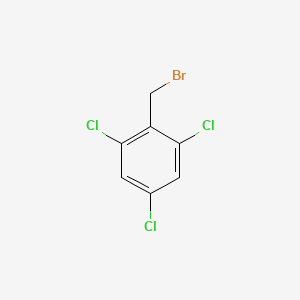 molecular formula C7H4BrCl3 B2388634 2-(bromomethyl)-1,3,5-trichlorobenzene CAS No. 217479-61-3