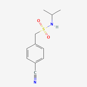 1-(4-cyanophenyl)-N-isopropylmethanesulfonamide