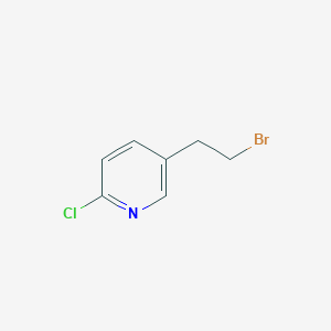B2388653 5-(2-Bromoethyl)-2-chloropyridine CAS No. 369610-28-6