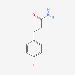 molecular formula C9H10FNO B2388694 3-(4-Fluorophenyl)propanamide CAS No. 25468-67-1