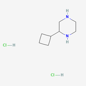 2-Cyclobutylpiperazine;dihydrochloride
