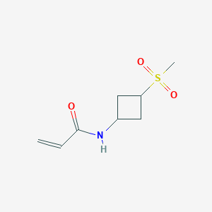 N-(3-Methylsulfonylcyclobutyl)prop-2-enamide