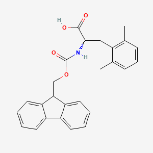 molecular formula C26H25NO4 B2388810 Fmoc-2,6-Dimethyl-L-Phenylalanine CAS No. 911813-85-9