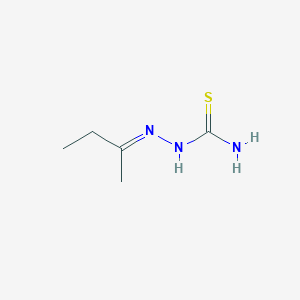 molecular formula C11H6F16O2 B238891 Methyl ethyl ketone thiosemicarbazone CAS No. 1752-40-5