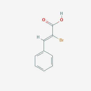 B238927 Cinnamic acid, alpha-bromo- CAS No. 1727-53-3