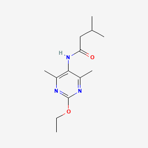 N-(2-ethoxy-4,6-dimethylpyrimidin-5-yl)-3-methylbutanamide