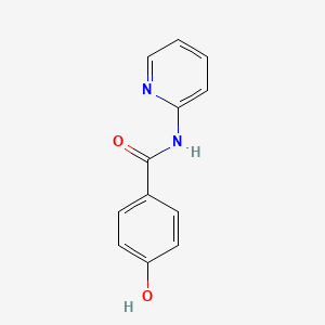 molecular formula C12H10N2O2 B2389508 4-hydroxy-N-(pyridin-2-yl)benzamide CAS No. 271258-71-0