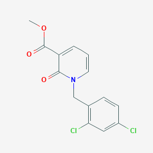 Methyl 1-(2,4-dichlorobenzyl)-2-oxo-1,2-dihydro-3-pyridinecarboxylate