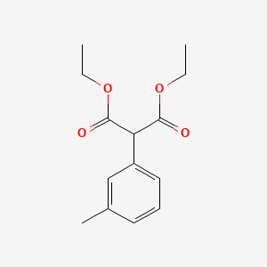 1,3-Diethyl 2-(3-methylphenyl)propanedioate