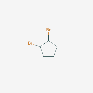 molecular formula C5H8Br2 B238971 trans-1,2-Dibromocyclopentane CAS No. 10230-26-9