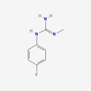 3-(4-Fluorophenyl)-1-methylguanidine