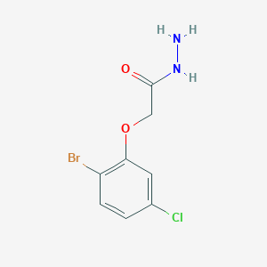 2-(2-Bromo-5-chlorophenoxy)acetohydrazide