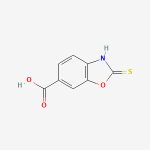 2-Sulfanyl-1,3-benzoxazole-6-carboxylic acid