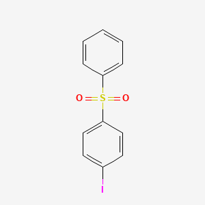 molecular formula C12H9IO2S B2389856 1-Iodo-4-(phenylsulfonyl)benzene CAS No. 14774-79-9