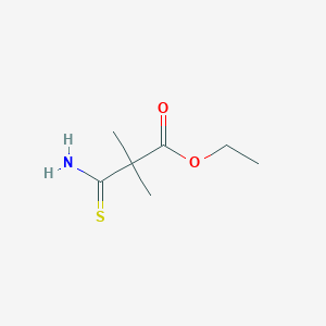 Ethyl 3-amino-2,2-dimethyl-3-thioxopropanoate
