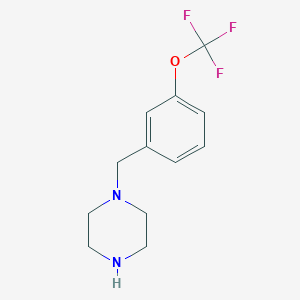 1-[3-(Trifluoromethoxy)benzyl]piperazine