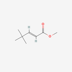 molecular formula C8H14O2 B2390023 methyl 4,4-dimethylpent-2-enoate CAS No. 20664-51-1