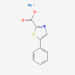 B2390027 Sodium 5-phenylthiazole-2-carboxylate CAS No. 2173996-51-3; 937369-77-2