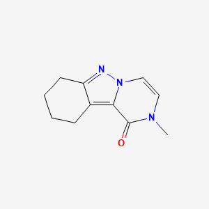 2-Methyl-7,8,9,10-tetrahydropyrazino[1,2-b]indazol-1-one