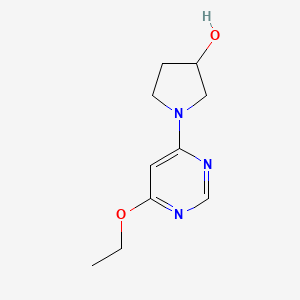 1-(6-Ethoxypyrimidin-4-yl)pyrrolidin-3-ol