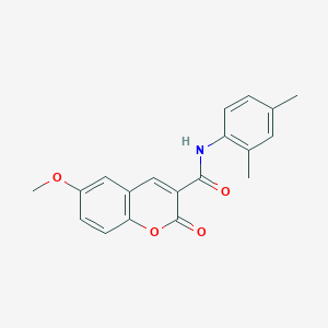 N-(2,4-dimethylphenyl)-6-methoxy-2-oxo-2H-chromene-3-carboxamide