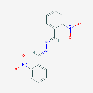 Hydrazine, 1,2-bis(o-nitrobenzylidene)-