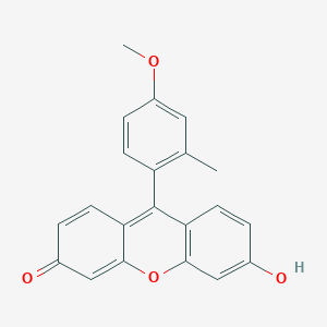 6-Hydroxy-9-(4-methoxy-2-methylphenyl)-3H-xanthen-3-one