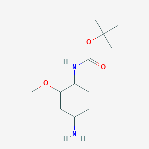 Tert-butyl N-(4-amino-2-methoxycyclohexyl)carbamate
