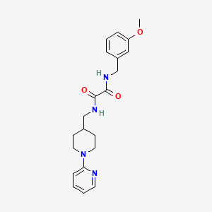 N1-(3-methoxybenzyl)-N2-((1-(pyridin-2-yl)piperidin-4-yl)methyl)oxalamide