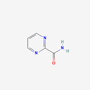 molecular formula C5H5N3O B2390452 Pyrimidine-2-carboxamide CAS No. 4425-55-2; 88511-48-2
