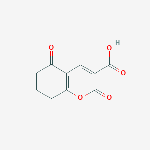 molecular formula C10H8O5 B2390474 2,5-Dioxo-7,8-dihydro-6H-chromene-3-carboxylic acid CAS No. 2243506-89-8