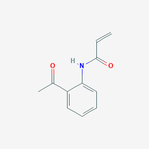 2-Propenamide, N-(2-acetylphenyl)-