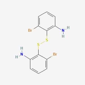 2,2'-Disulfanediylbis(3-bromoaniline)