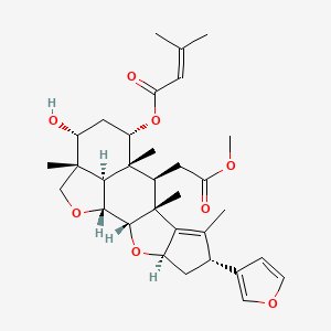 molecular formula C32H42O8 B2390548 2',3'-Dehydrosalannol 