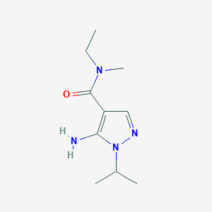 5-Amino-N-ethyl-1-isopropyl-n-methyl-1H-pyrazole-4-carboxamide