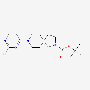 Tert-butyl 8-(2-chloropyrimidin-4-yl)-2,8-diazaspiro[4.5]decane-2-carboxylate