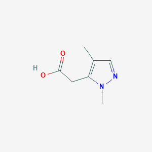 (1,4-dimethyl-1H-pyrazol-5-yl)acetic acid